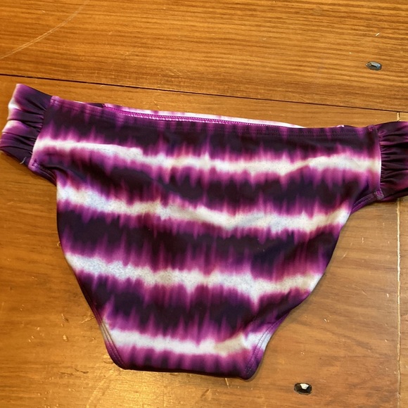 ATHLETA XS Jazz Del Mar Shirred Bottoms Swim Bikini - Picture 3 of 4